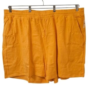 Orange Old Navy Women's Extra High Waist SoComfy Sweat Shorts